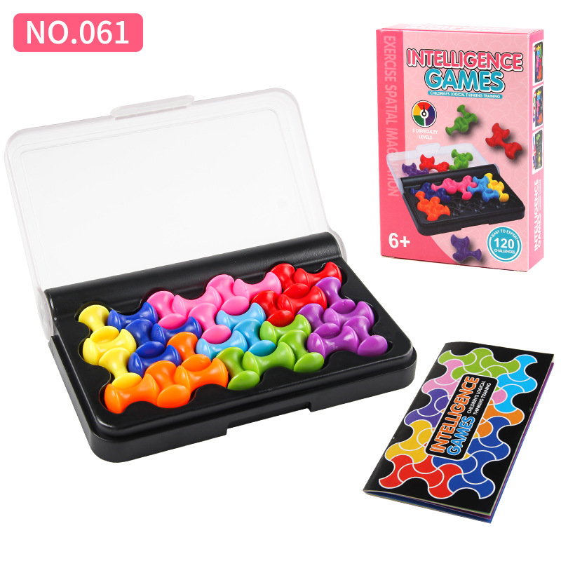 Plastična stolna puzzle igra s 3D perlicama, interaktivno za dvoje, DIY igračka