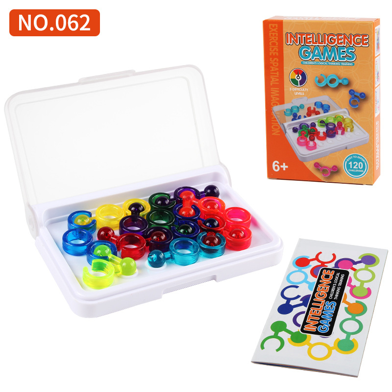Plastična stolna puzzle igra s 3D perlicama, interaktivno za dvoje, DIY igračka