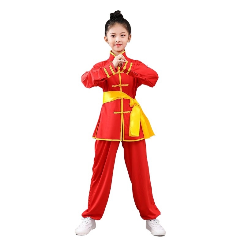 Zimski Tai Chi trening set za dječake, kordurojna tkanina s lanom 91–95%