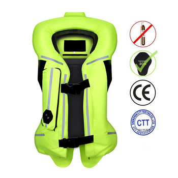 IRONRIDE gaisa spilvena aizsargveste, otrās paaudzes, piepūšamā aizsardzības veste riteņbraukšanai, universāla