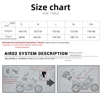 IRONRIDE gaisa spilvena aizsargveste, otrās paaudzes, piepūšamā aizsardzības veste riteņbraukšanai, universāla