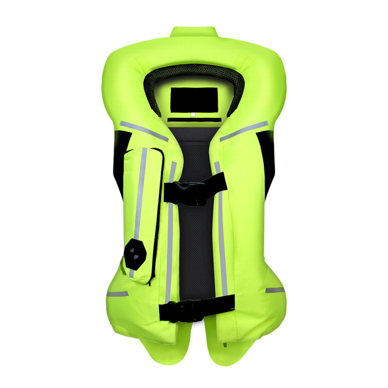 IRONRIDE gaisa spilvena aizsargveste, otrās paaudzes, piepūšamā aizsardzības veste riteņbraukšanai, universāla