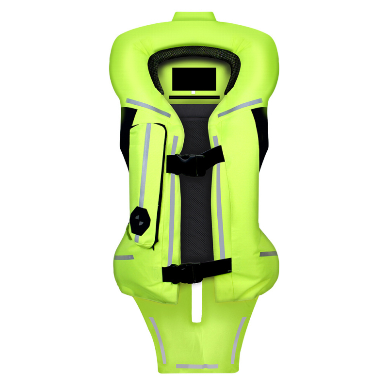 IRONRIDE gaisa spilvena aizsargveste, otrās paaudzes, piepūšamā aizsardzības veste riteņbraukšanai, universāla