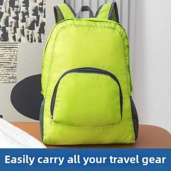 Unisex sporta mugursoma, Oxford audums, elpojoša un ūdensizturīga, paplašināma un salokāma, izliektas plecu siksnas