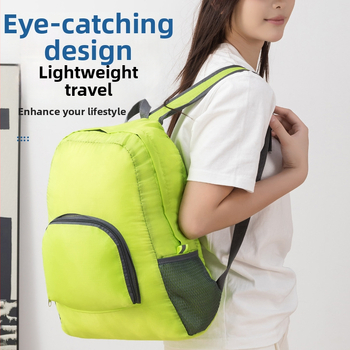 Unisex sporta mugursoma, Oxford audums, elpojoša un ūdensizturīga, paplašināma un salokāma, izliektas plecu siksnas