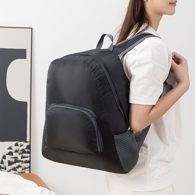 Unisex sporta mugursoma, Oxford audums, elpojoša un ūdensizturīga, paplašināma un salokāma, izliektas plecu siksnas