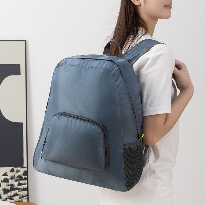 Unisex sporta mugursoma, Oxford audums, elpojoša un ūdensizturīga, paplašināma un salokāma, izliektas plecu siksnas