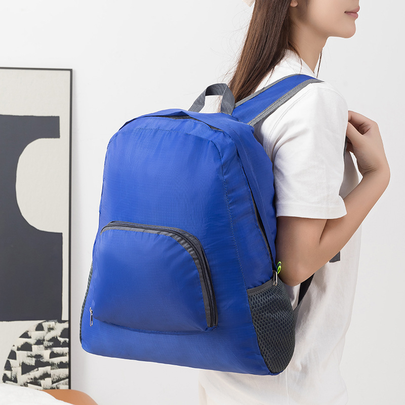 Unisex sporta mugursoma, Oxford audums, elpojoša un ūdensizturīga, paplašināma un salokāma, izliektas plecu siksnas