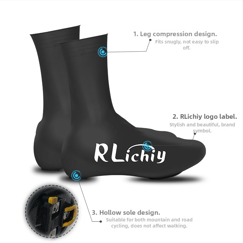 RLichiy Kryt na topánky pre cestný bicykel – Unisex, Licencovaná Súkromná Značka