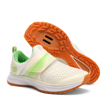 Unisex velosipēdu kurpes iekšējai un kalnu velobraukšanai — stingra zole, gumijas zole, atbalsts un šoku absorbēšana