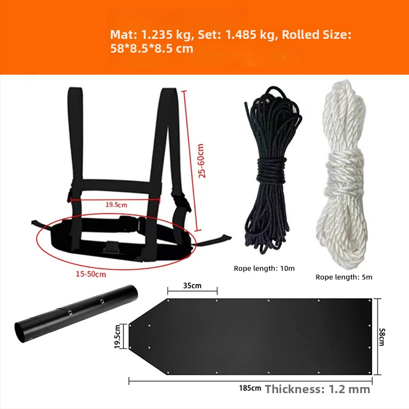 Vanjska deka za sanjkanje – dvostruka namjena za led i snijeg, klizanje i nošenje, materijal plastika, vrtna upotreba, kategorija 39814672479.