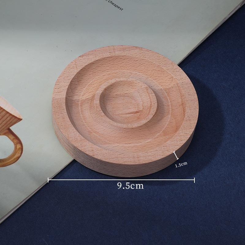 Masīva koka rotaslietu displeja statīvs, pig-cat forma, gravēšana, zīmols Boting