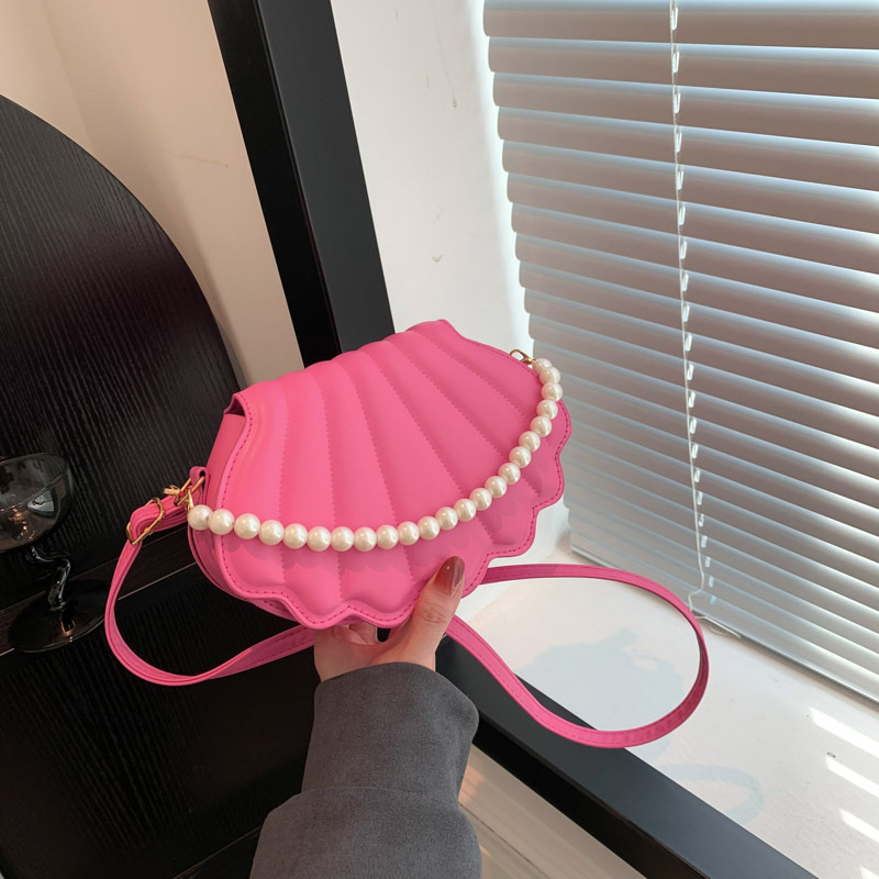 Koorekujulise kujuga kandekott, värske ja magus stiil, PU materjal, suletud avamine (sisemine telefonikott)