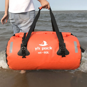 yh pack MTA PVC vodootporna torba za bicikliranje na putovanjima 40L/60L/80L