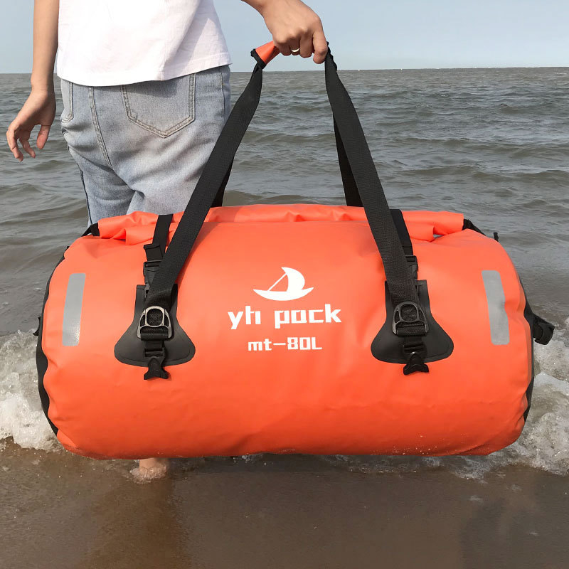 yh pack MTA PVC vodootporna torba za bicikliranje na putovanjima 40L/60L/80L