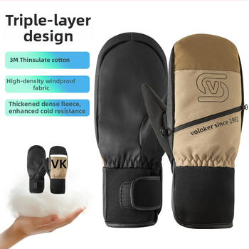 Mănuși de schi Oke, material 501d Taslan, unisex pentru adulți