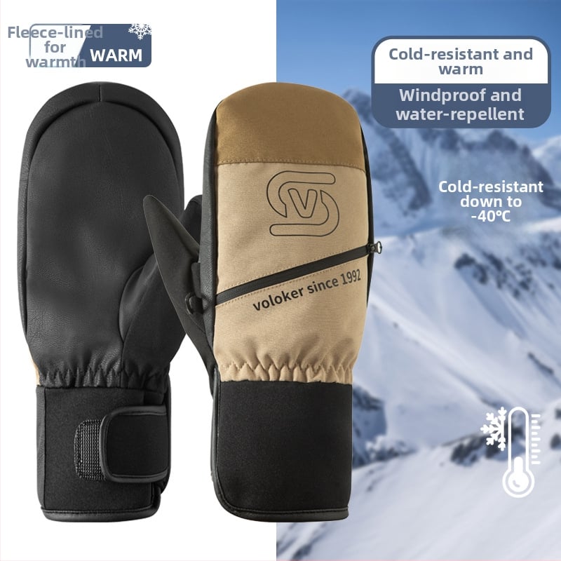 Mănuși de schi Oke, material 501d Taslan, unisex pentru adulți