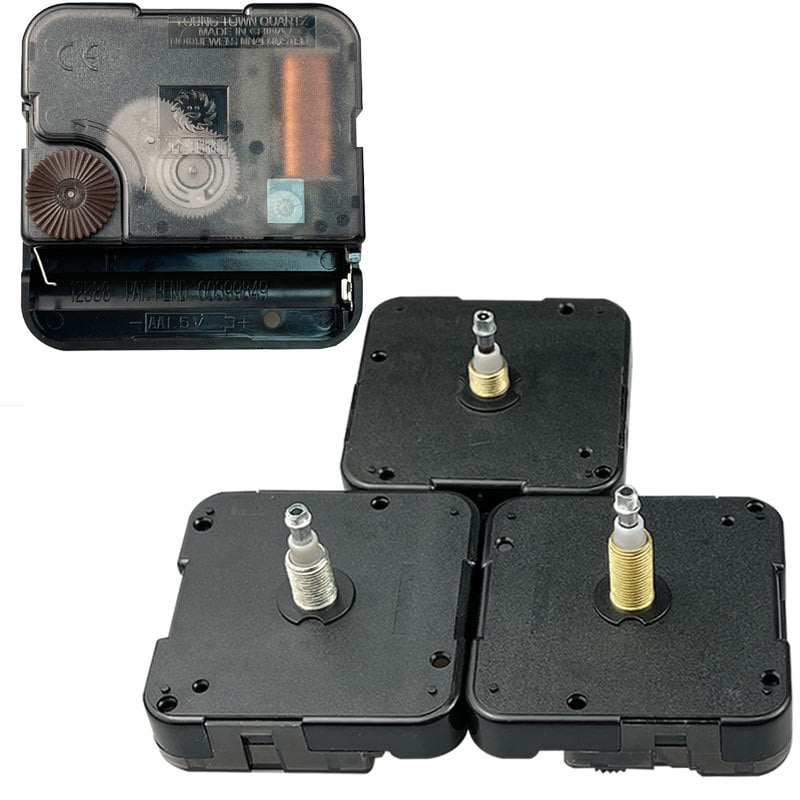 Sun 12888 laikrodžio mechanizmas su dideliu sukimo momentu dideliems sieniniams laikrodžiams