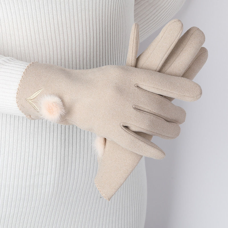 Vyrų pirštinės su flip dangteliu, atsparios dėvėjimui, Ice Silk medžiagos ir medvilnės mišinys, rudens–žiema, Mylares