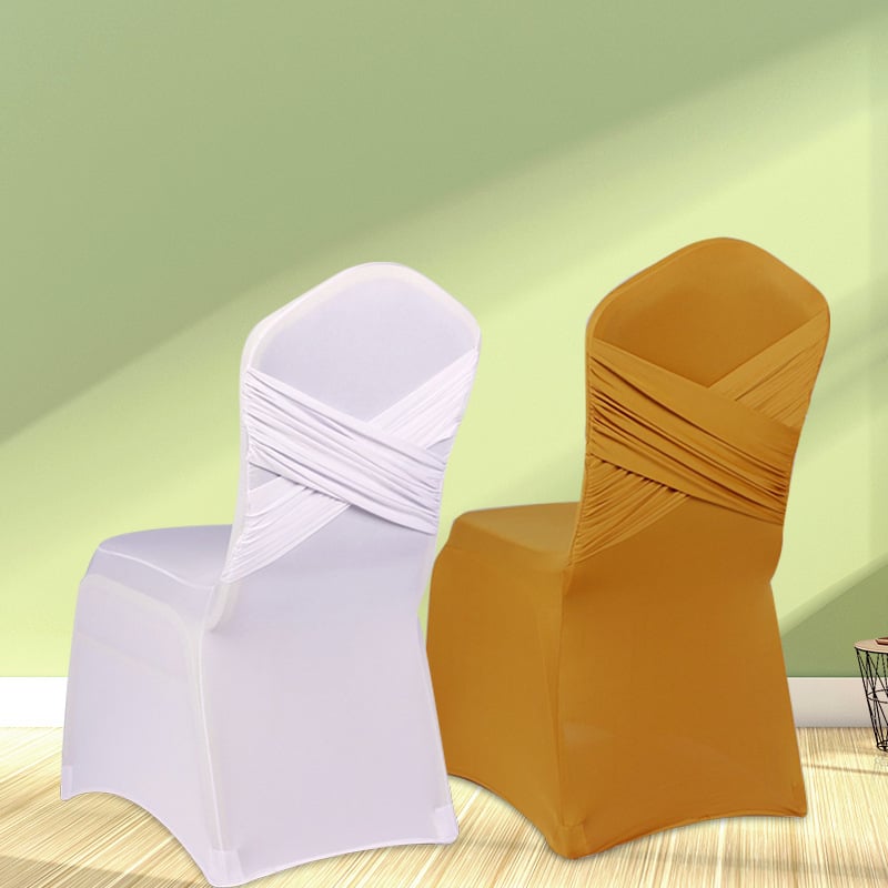 Prosperity sēdekļa pārvalks – kāzu stils, materiāls: poliuretāna elastīgs šķiedra (spandex), viesnīcu stila noskaņa