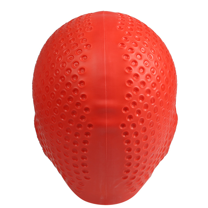 Silikonska kapa za plivanje, unisex, čvrst uzorak, zaštita ušiju, vodootporna, s prilagođenim logotipom