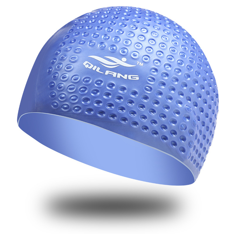 Silikonska kapa za plivanje, unisex, čvrst uzorak, zaštita ušiju, vodootporna, s prilagođenim logotipom