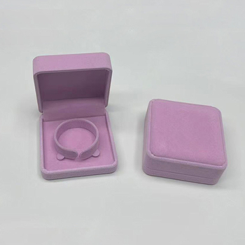 Flanel bélésű karkötő doboz, ékszercsomagoláshoz, üres ajándékdoboz