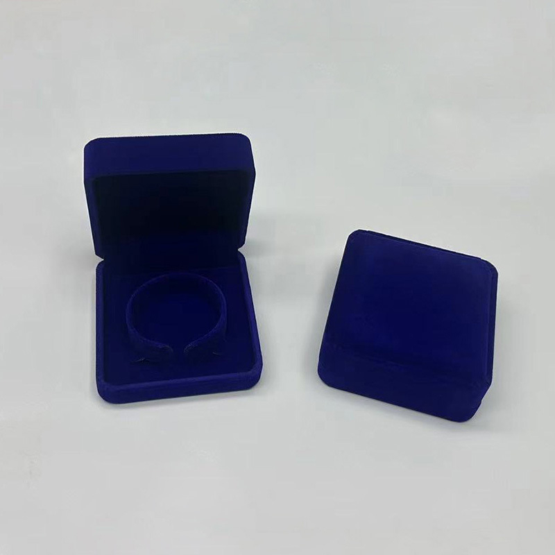 Flanel bélésű karkötő doboz, ékszercsomagoláshoz, üres ajándékdoboz