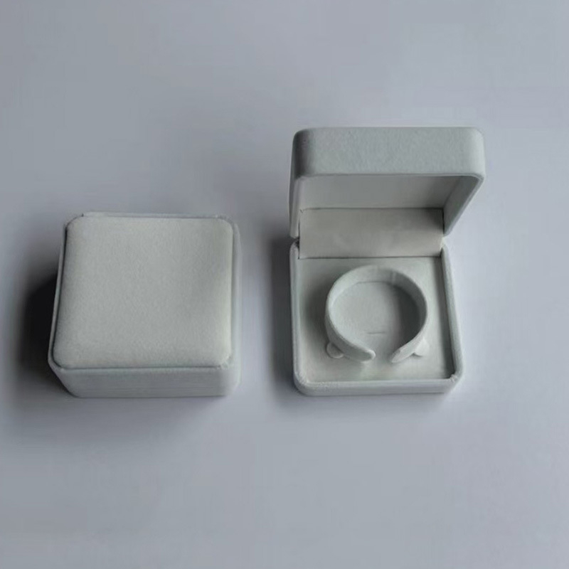 Flanel bélésű karkötő doboz, ékszercsomagoláshoz, üres ajándékdoboz