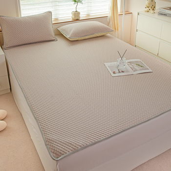 Triju daļu ice silk atdzesējošā matu komplekts, vasaras 2024. modeļa, mazgāšanai mašīnā, dabīgais lateks