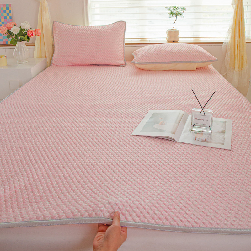 Triju daļu ice silk atdzesējošā matu komplekts, vasaras 2024. modeļa, mazgāšanai mašīnā, dabīgais lateks