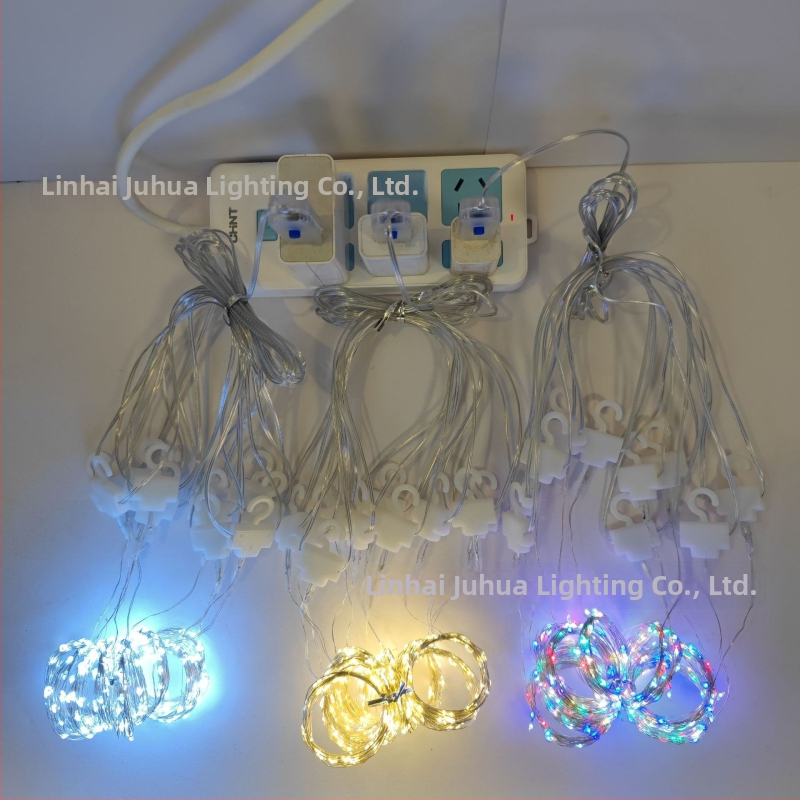 LED závesné svetlo reťaz s 300 LED, IP68, USB napájanie 5V, stmievateľné diaľkovým ovládaním, 3000K