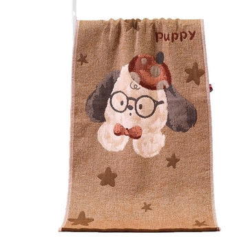 Pamut géz törölköző – antibakteriális, kiváló nedvszívó képesség, Jacquard 100d, fürdő/arc törölköző felnőtteknek és gyerekeknek