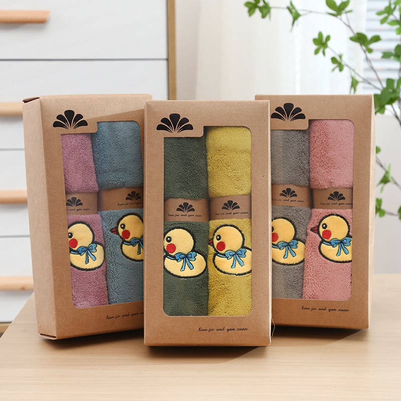 Παιδική πετσέτα μπάνιου με θέμα ένα μικρό παπάκι, Coral Fleece, 90 g, Διαθέσιμη Προσαρμογή, Με Εκτυπωμένο Λογότυπο