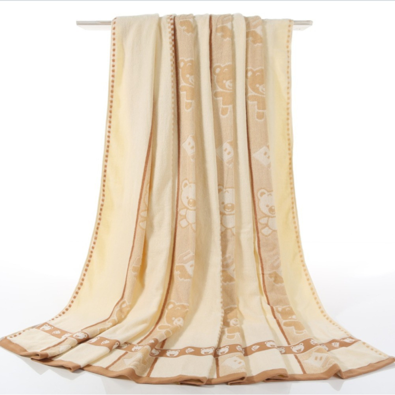 Medvilninis rankšluosčio pledas, 90% medvilnė, reaktyvus dažymas, svoris 0.55–1.0 kg, vasara, šiuolaikinis stilius