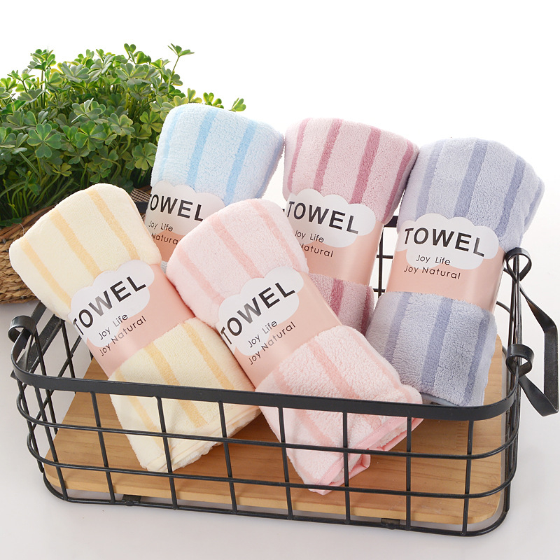 Pet komada ručnika od coral fleece za lice: debeli, mekani, upijajući, bez dlačica