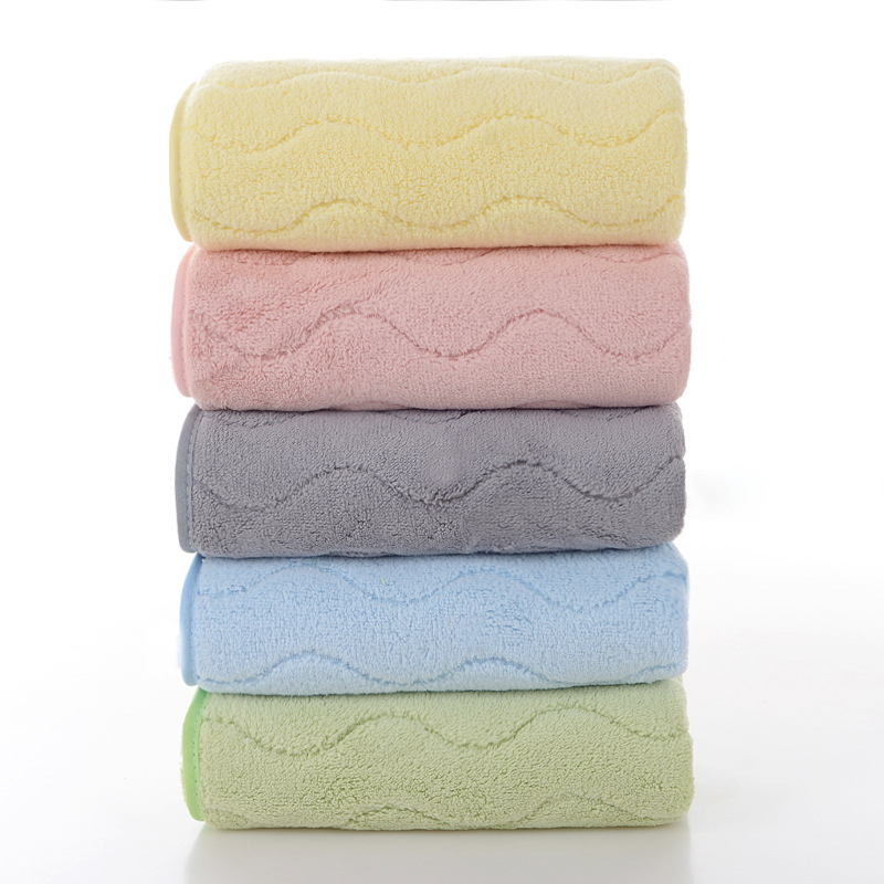 Pet komada ručnika od coral fleece za lice: debeli, mekani, upijajući, bez dlačica