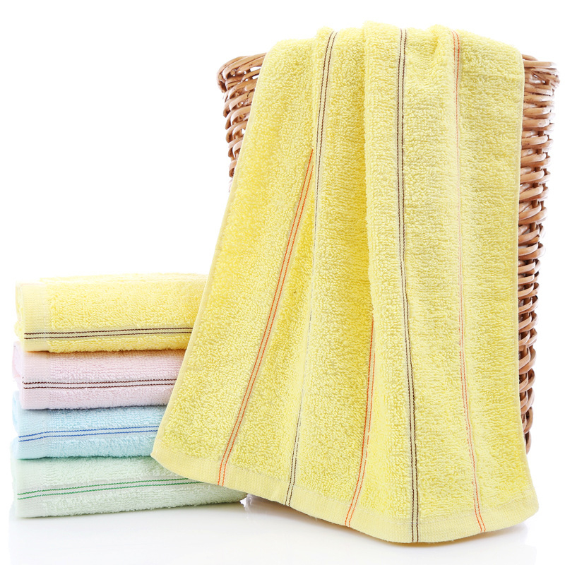 Yichang pamut Jacquard törölközők, 16 db, Jacquard szövés, 80-100 g, 99% pamut