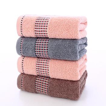 Prosop de față, poliester-bumbac, aproximativ 110 g, țesătură Jacquard, personalizare disponibilă