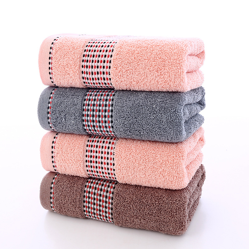 Prosop de față, poliester-bumbac, aproximativ 110 g, țesătură Jacquard, personalizare disponibilă