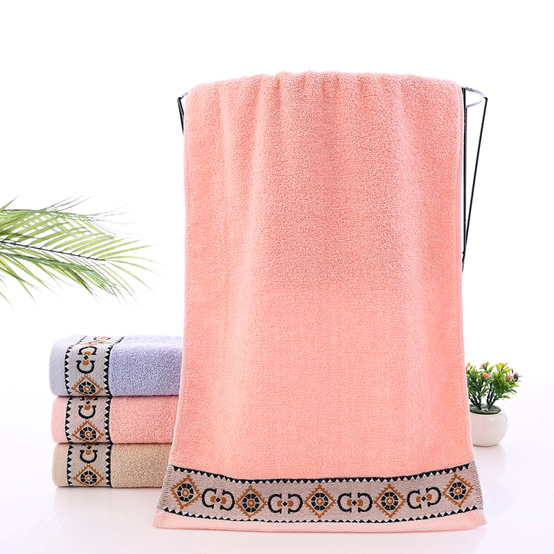 Prosop de față, poliester-bumbac, aproximativ 110 g, țesătură Jacquard, personalizare disponibilă