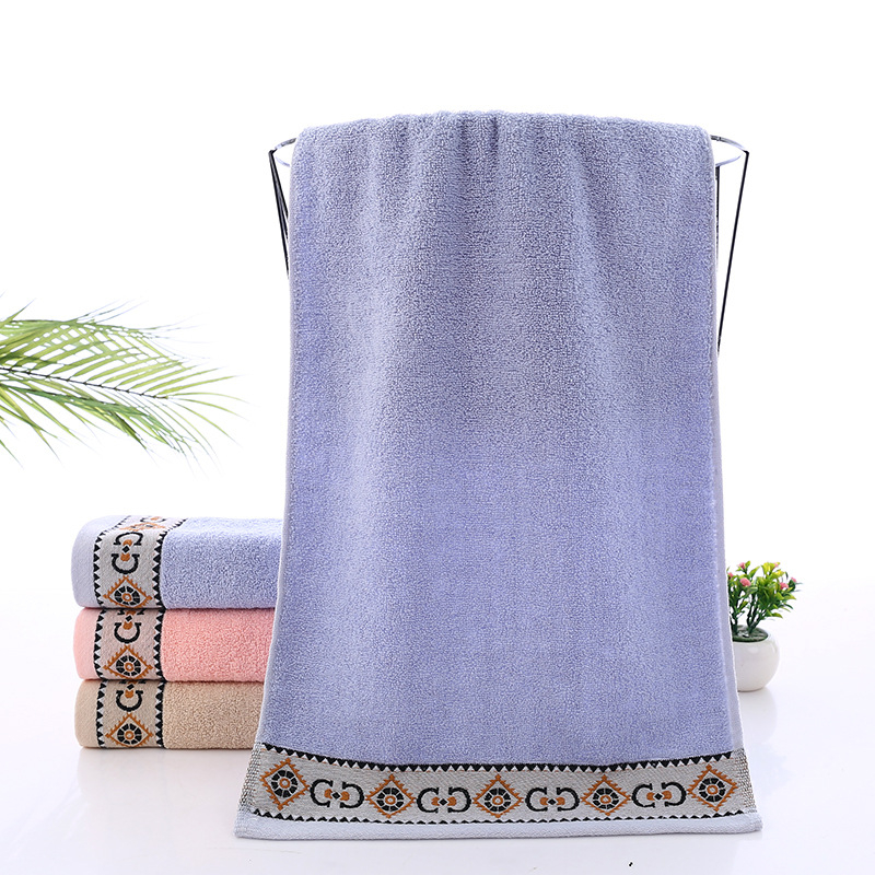 Prosop de față, poliester-bumbac, aproximativ 110 g, țesătură Jacquard, personalizare disponibilă