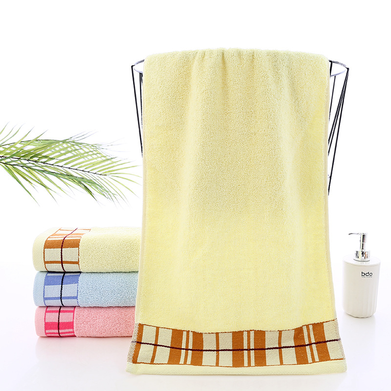 Prosop de față, poliester-bumbac, aproximativ 110 g, țesătură Jacquard, personalizare disponibilă