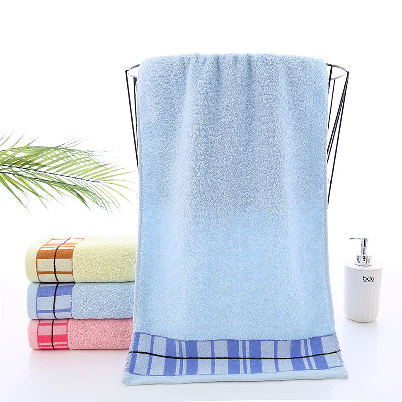 Prosop de față, poliester-bumbac, aproximativ 110 g, țesătură Jacquard, personalizare disponibilă