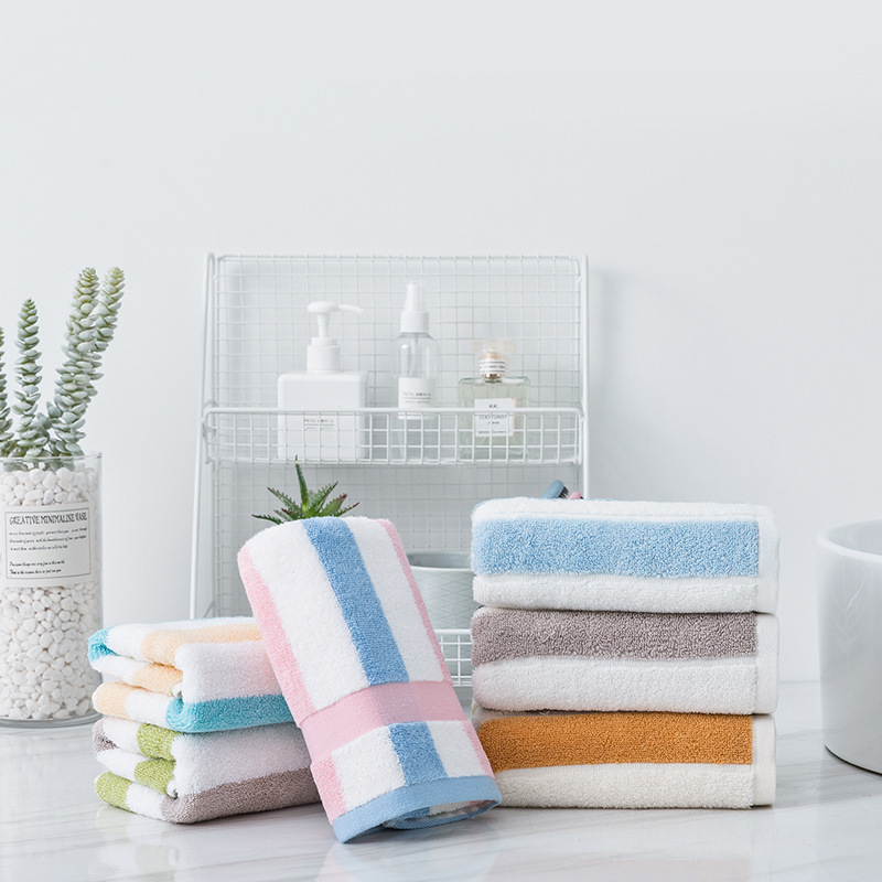 Ručnik za lice od 100% pamuka, neuvijeni vlakni, 32 niti, težina 100–120 g, Cotton love
