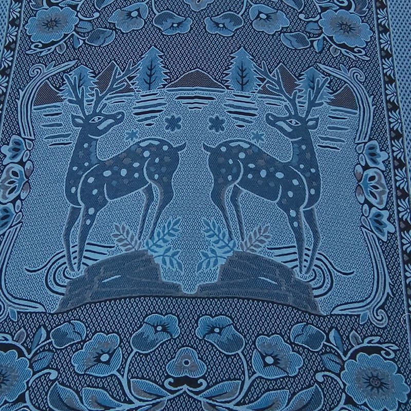 Medvilninė megzta antklodė su kutais, pastoralinio stiliaus, svoris virš 3 kg, tinkama visoms sezonoms