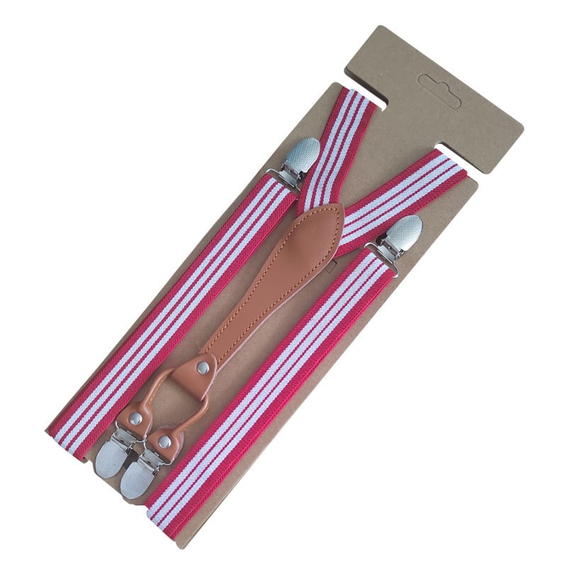 Unisex siksnas biksēm ar 4 klipšiem, regulējams garums, elastīgas, poliestera un elastāna maisījumums, krustveidīgs aizmugures dizains