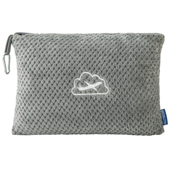 Cestovna dvostruka deka s pretinakom za pohranu — flanelni pliš, nordijski stil, lagana ispod 300 g, za sve sezone, prilagodljiva