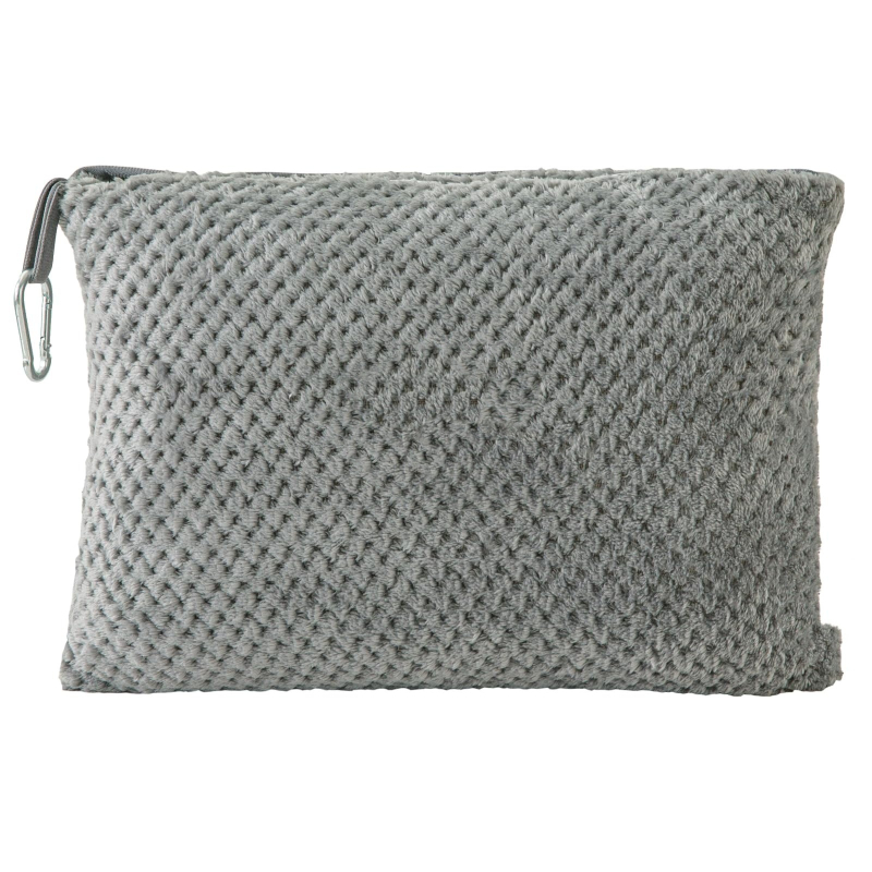 Cestovna dvostruka deka s pretinakom za pohranu — flanelni pliš, nordijski stil, lagana ispod 300 g, za sve sezone, prilagodljiva