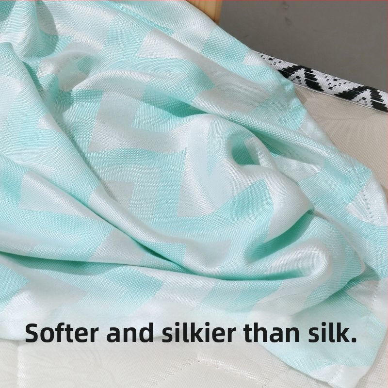 Kūdikio pledas iš bambuko pluošto Ice Silk – 3000 g+, skirta 3–6 m vaikams, pavasaris ir ruduo, šiuolaikinis minimalistinis stilius